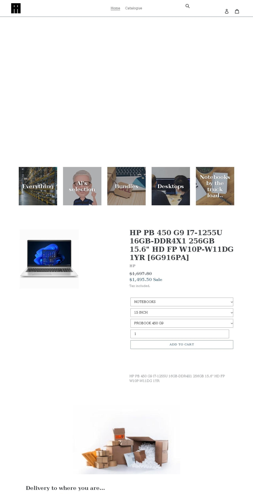 highertech.com shopify website screenshot