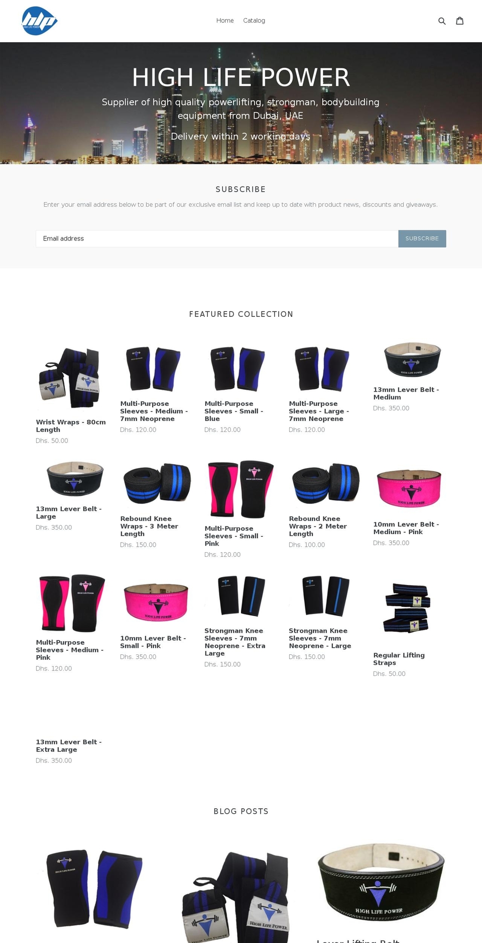 highlifepower.com — Shopify storefront screenshot