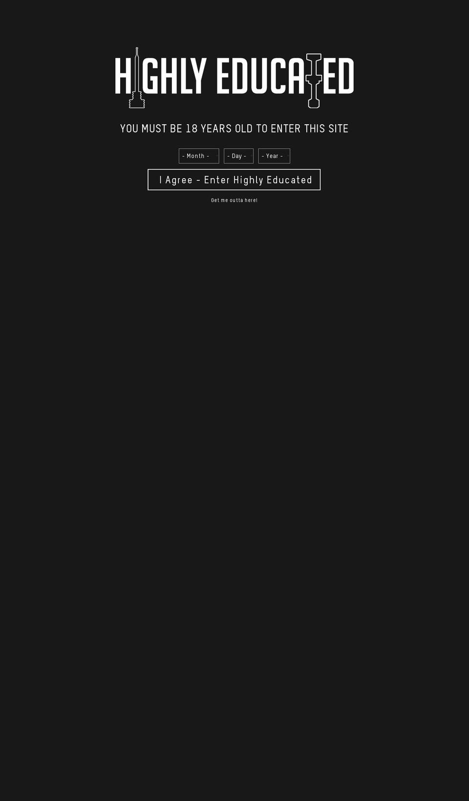 highlyeducatedti.com shopify website screenshot