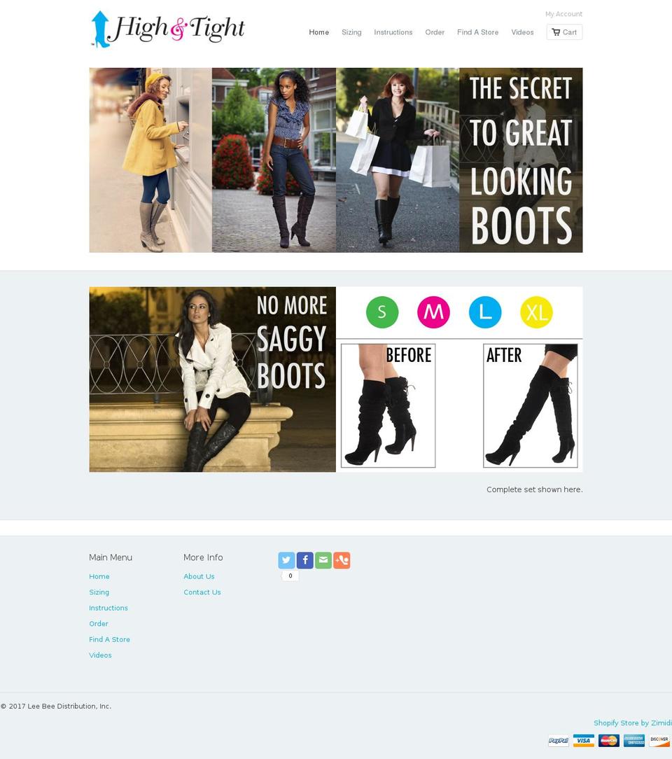 highntight.com shopify website screenshot