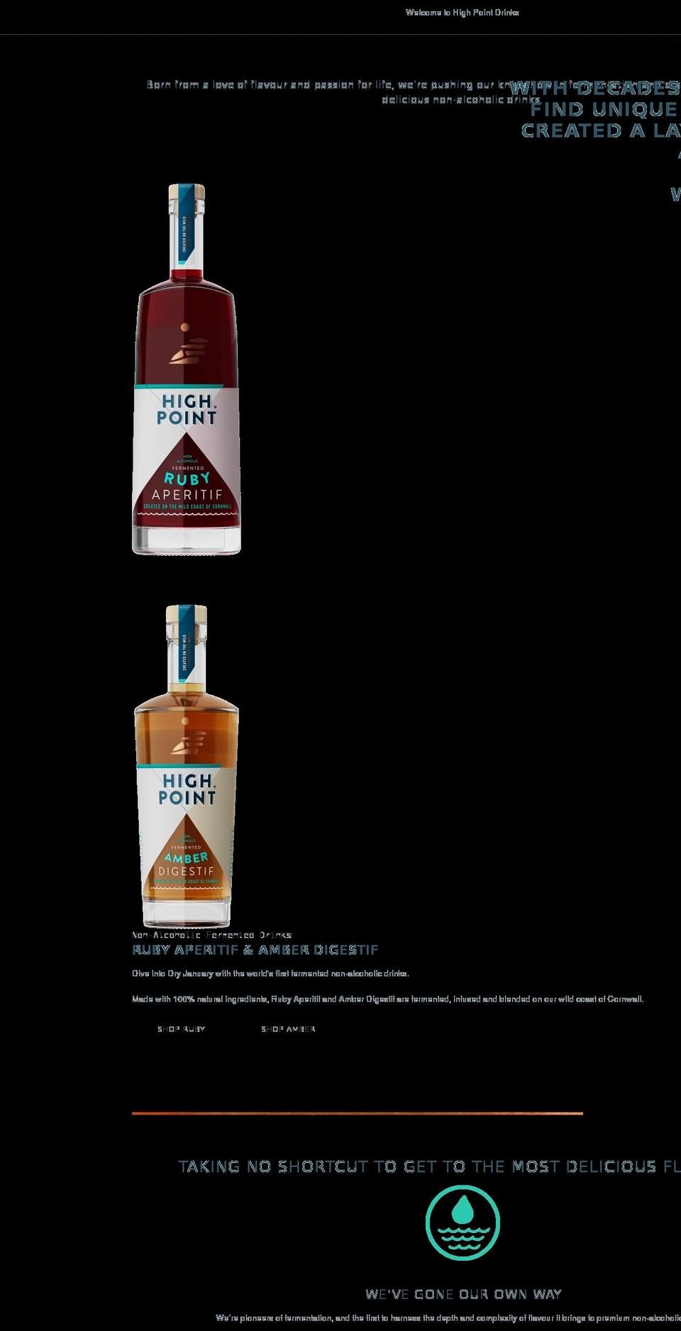 highpointdrinks.co.uk shopify website screenshot