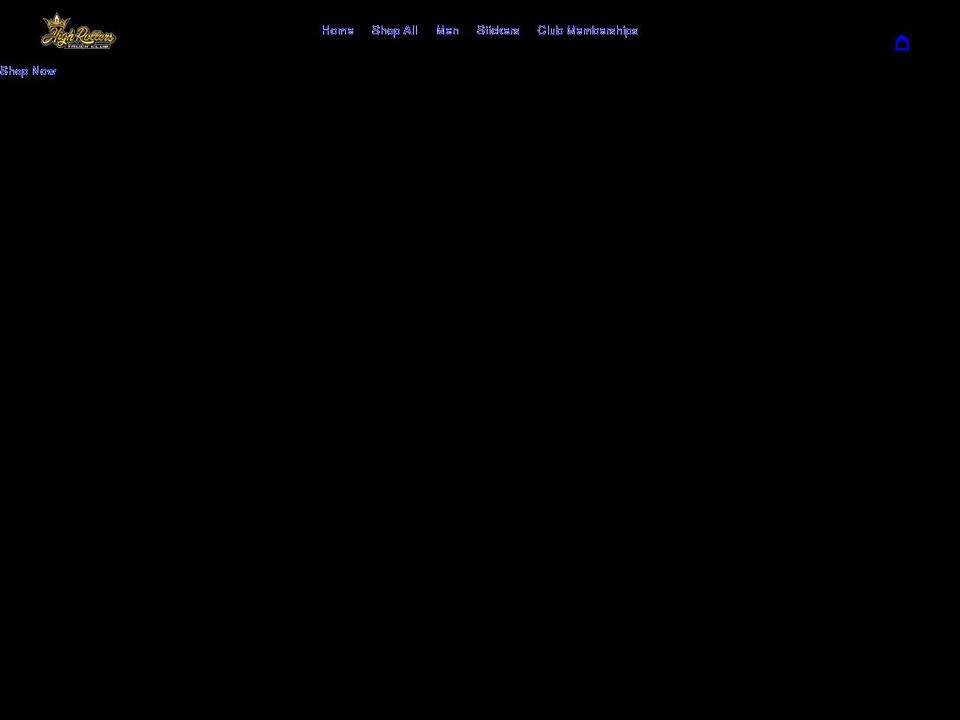 highrollerstruckclub.com shopify website screenshot