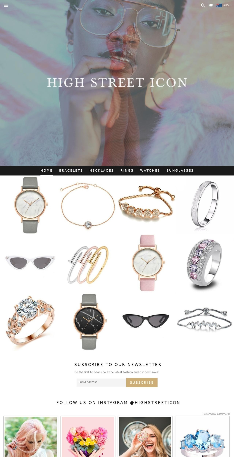 highstreeticon.com — Shopify storefront screenshot