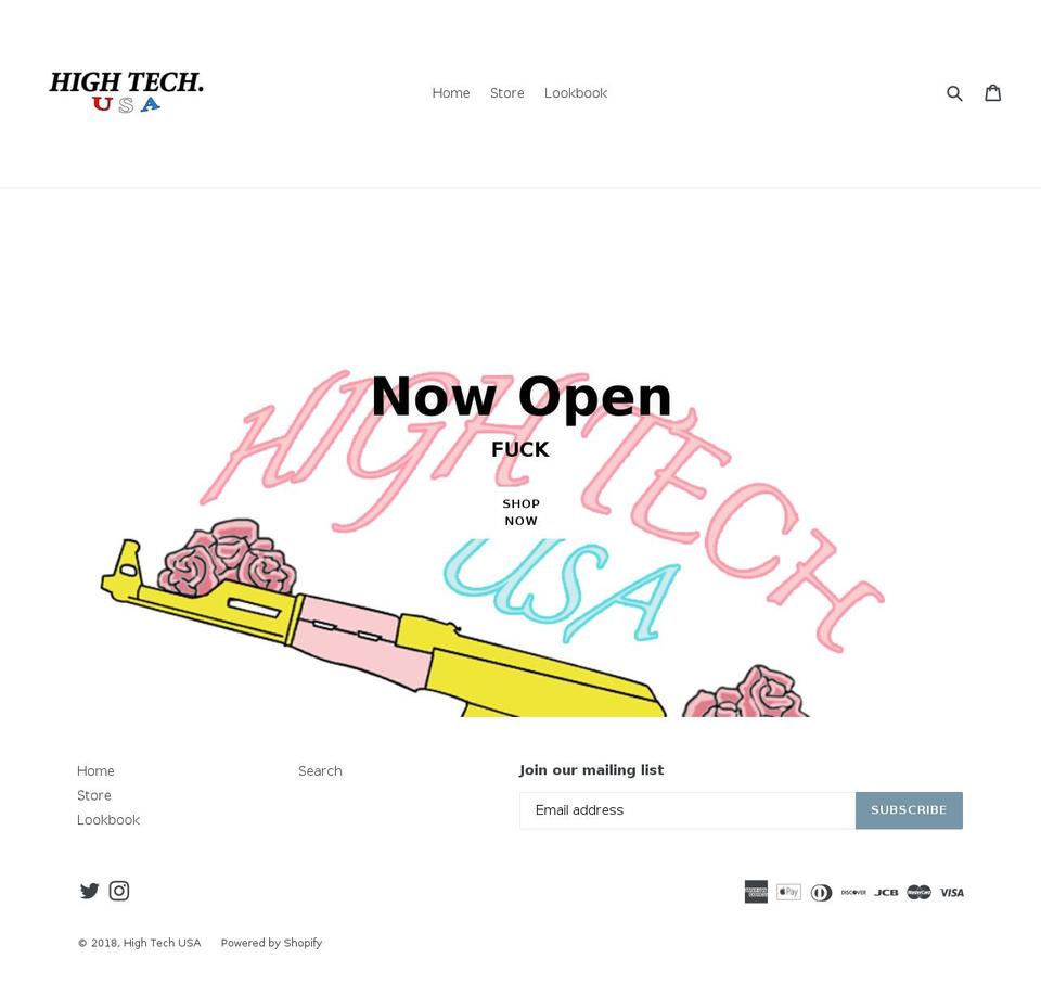 hight3chusa.com — Shopify storefront screenshot