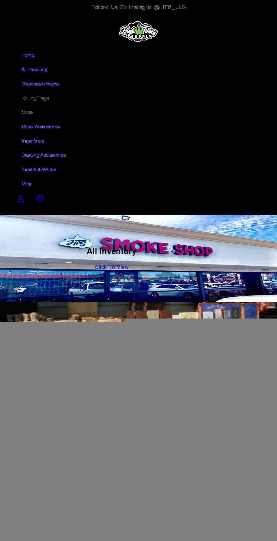 hightimessupply.com shopify website screenshot