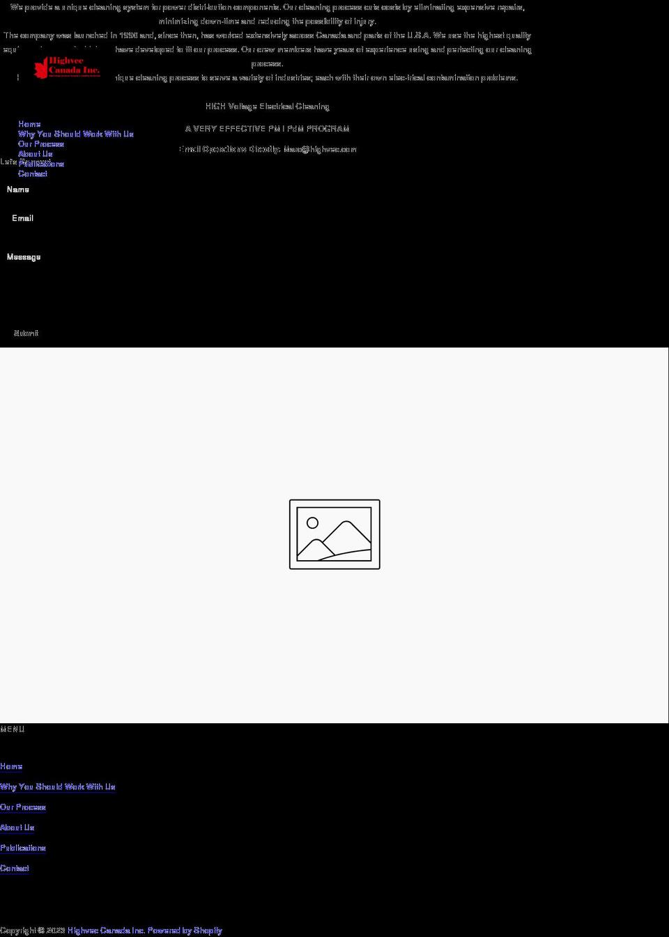 highvec.com shopify website screenshot