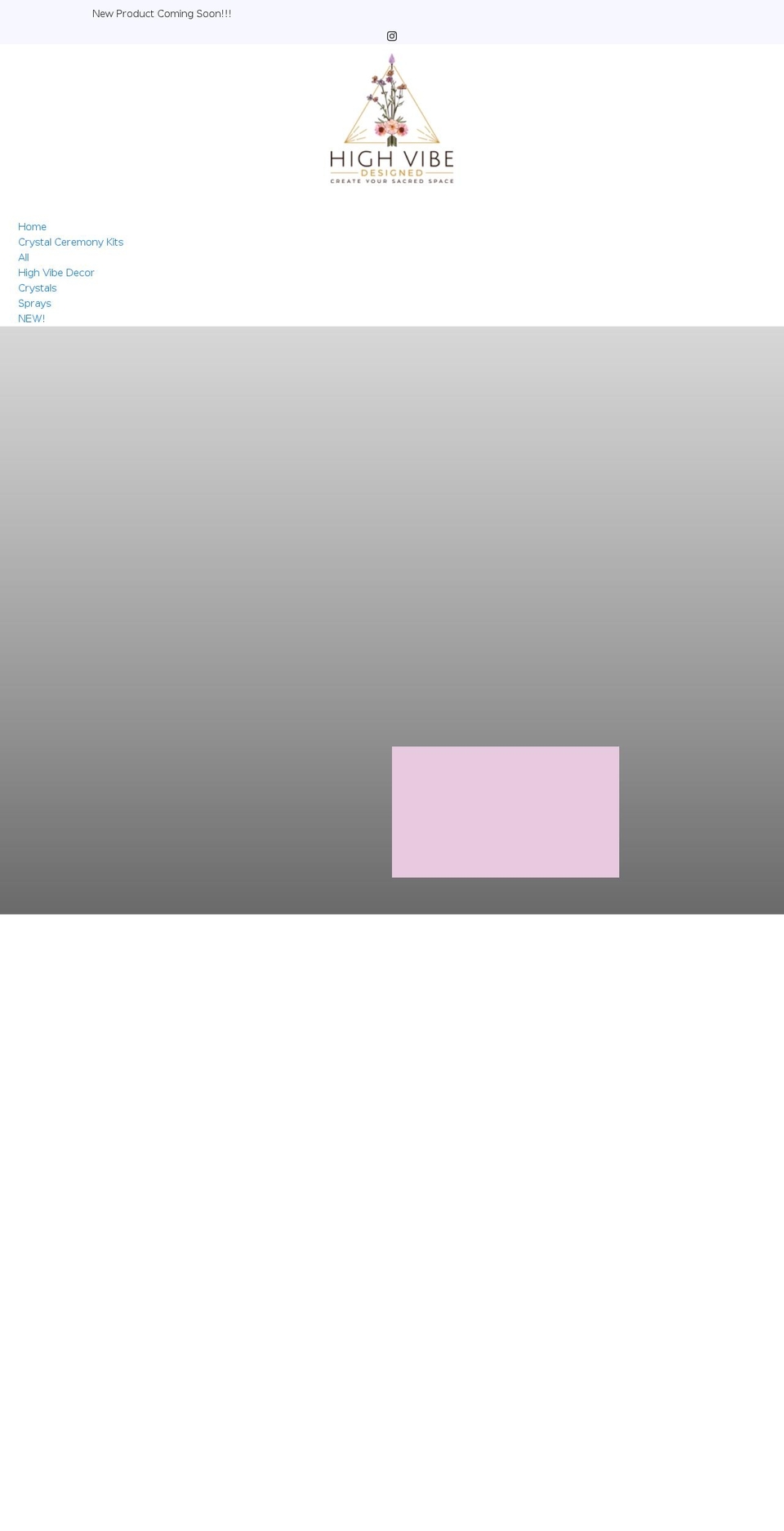 highvibedesigned.com shopify website screenshot