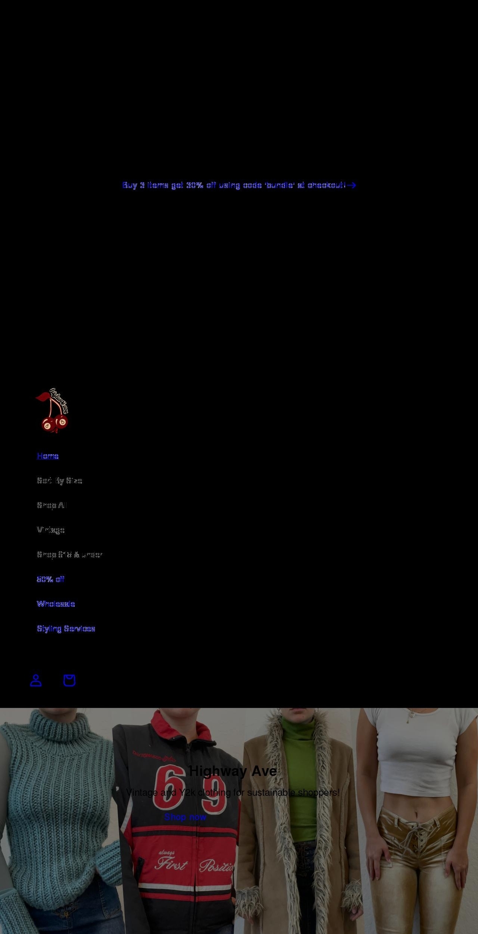 highwayave.com shopify website screenshot