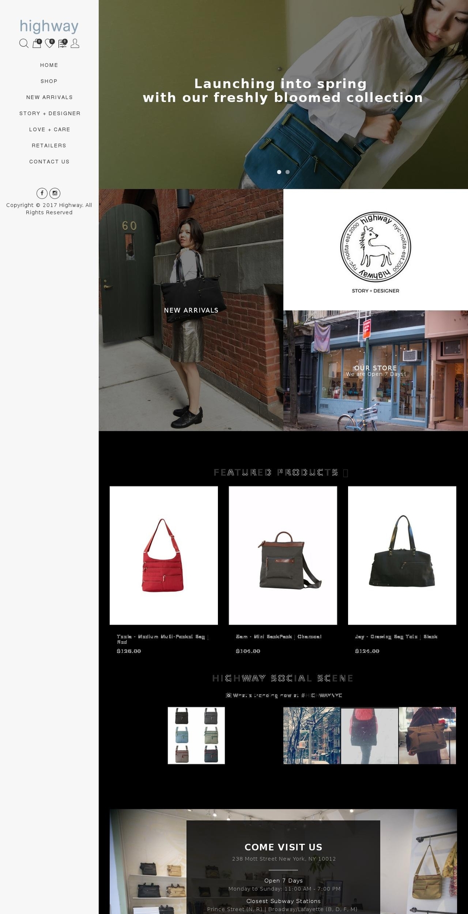 highwaybuzz.com shopify website screenshot