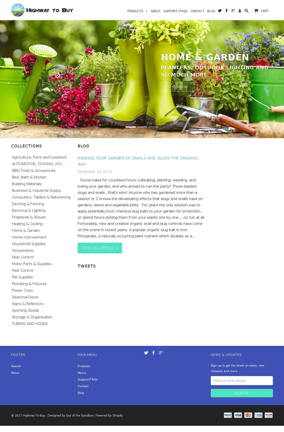 highwaytobuy.com shopify website screenshot