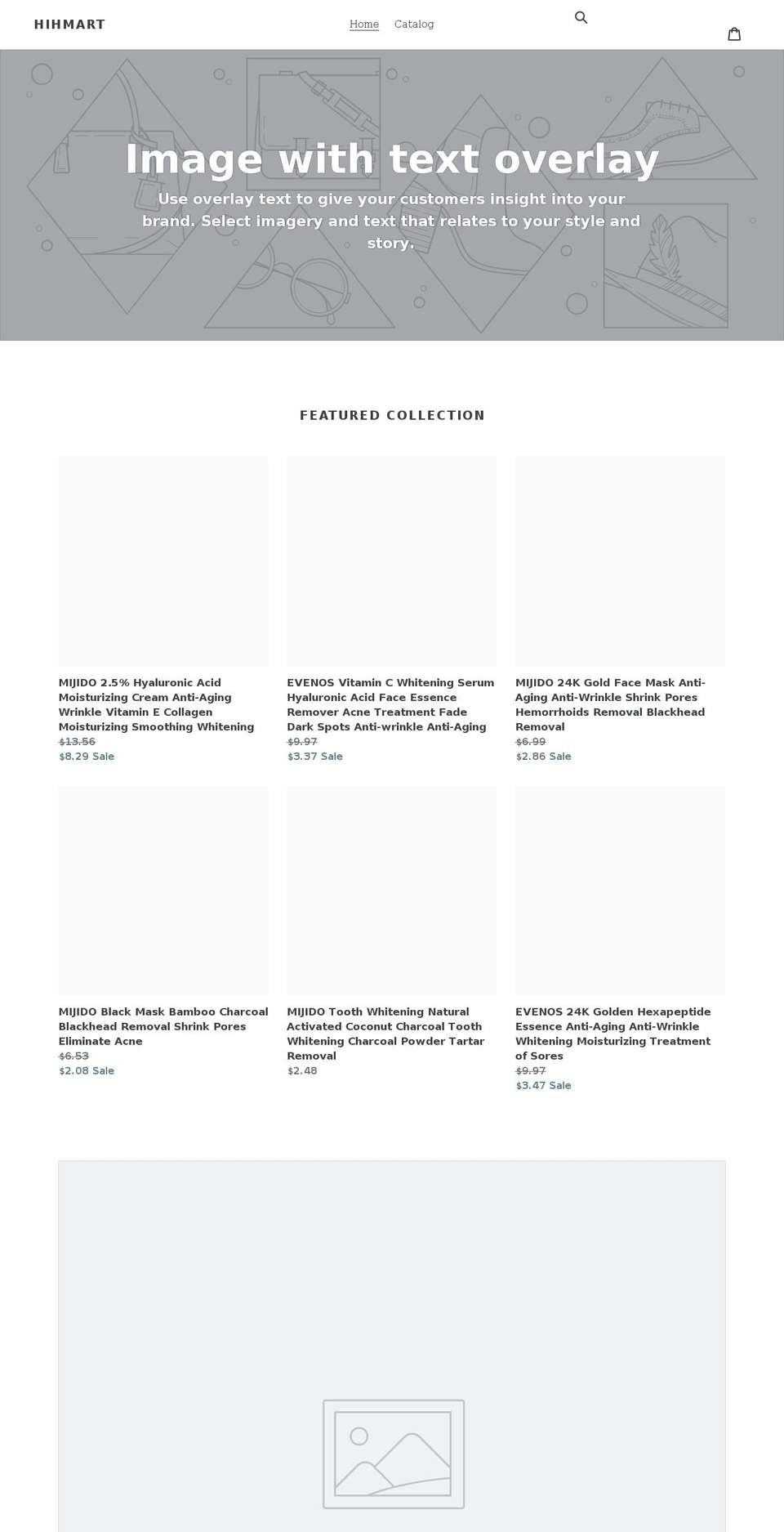 hihmart.com shopify website screenshot