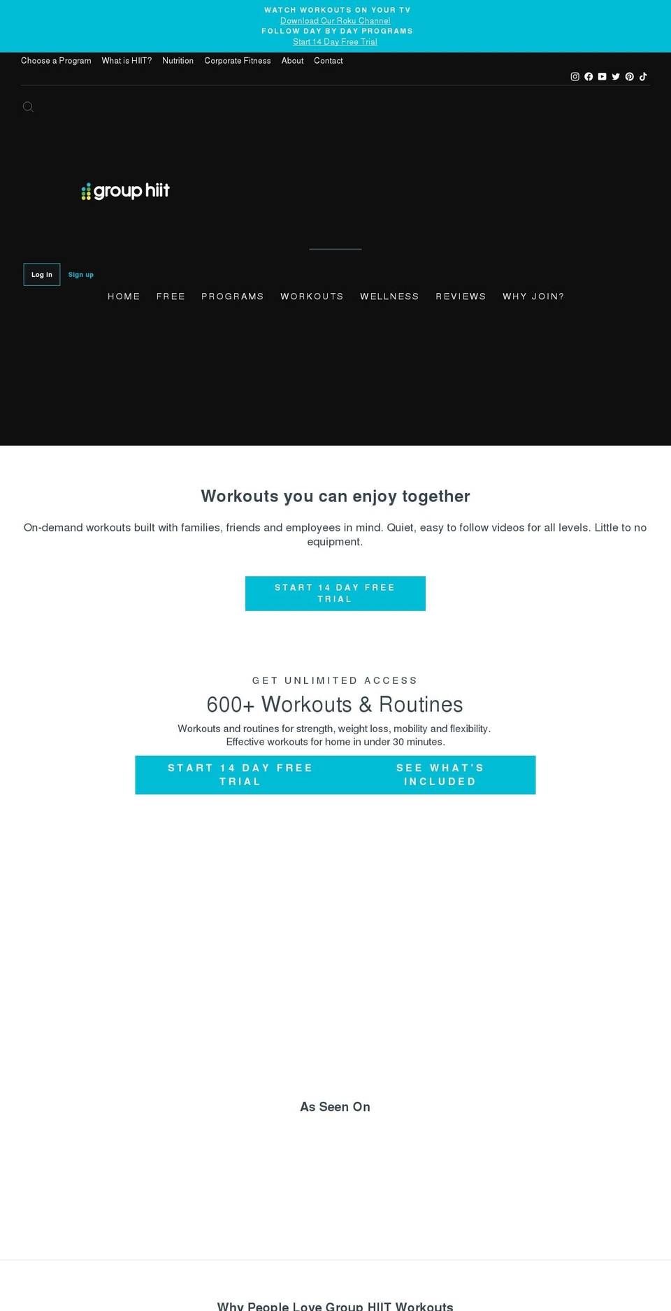 hiitlists.com — Shopify storefront screenshot