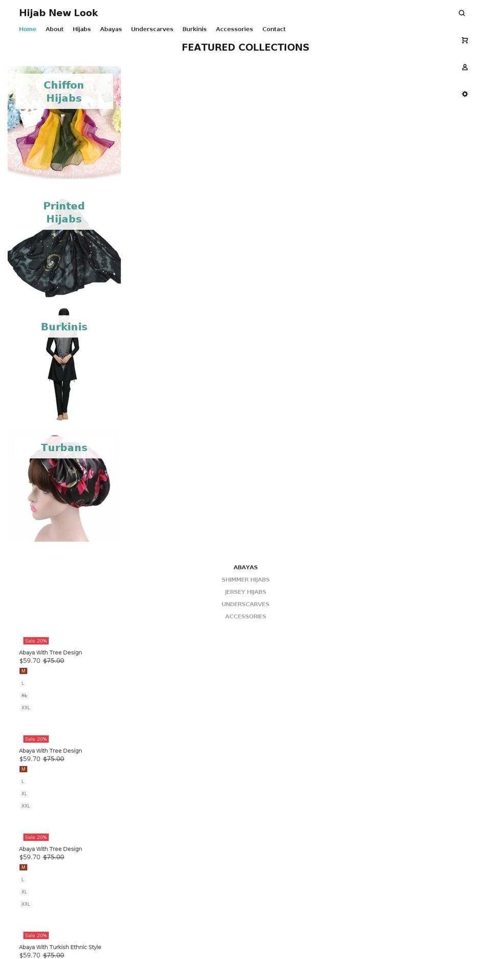 install-me-yourstore-v3-0-3 Shopify theme site example hijabnewlook.com