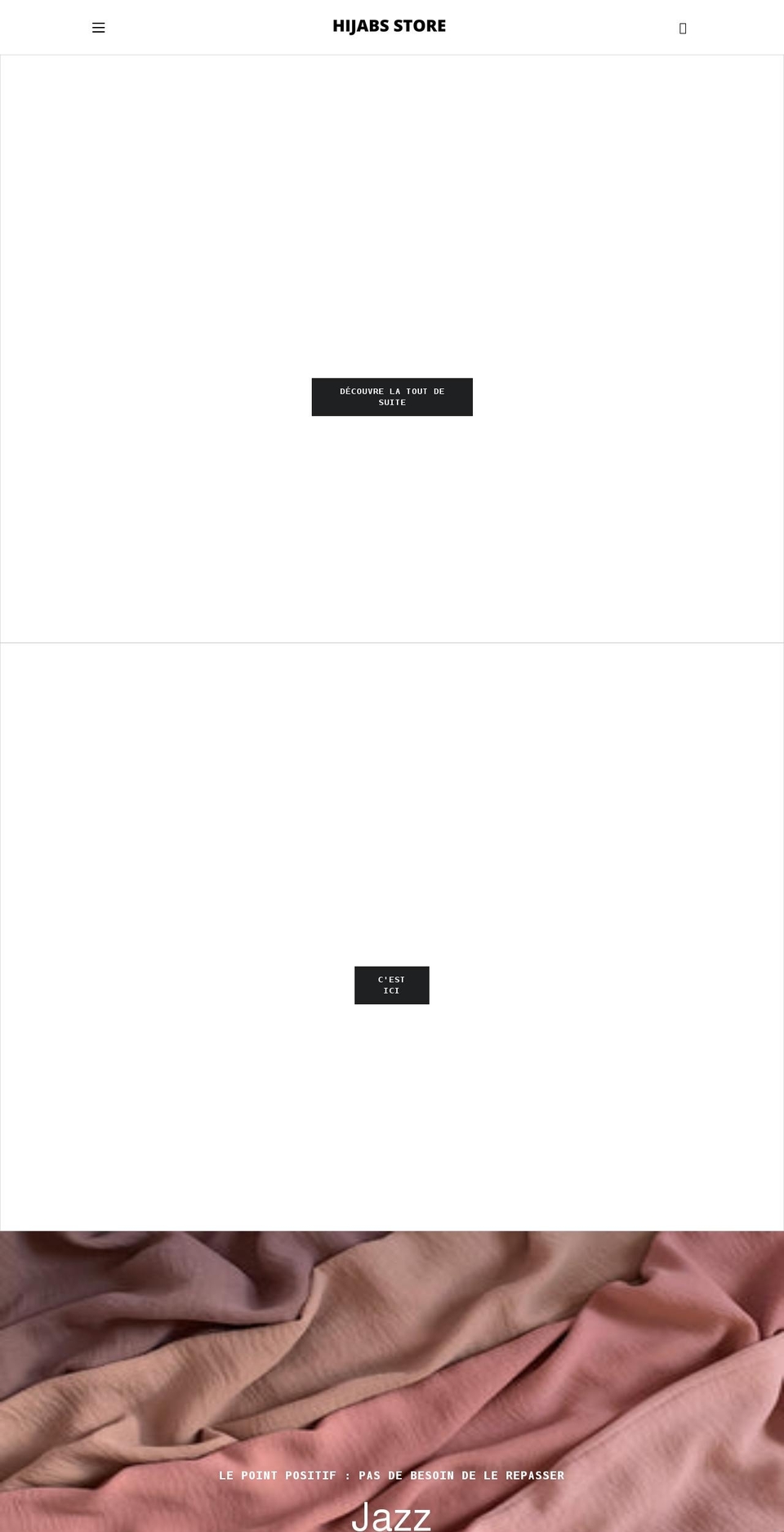 hijabsstore.com shopify website screenshot