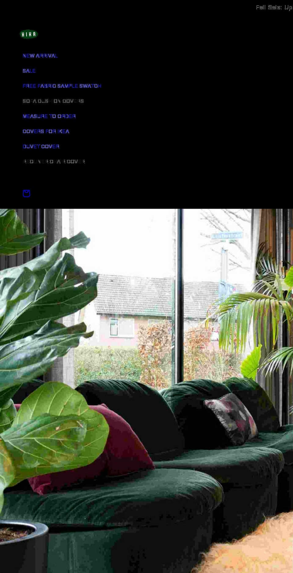 hikahome.com shopify website screenshot