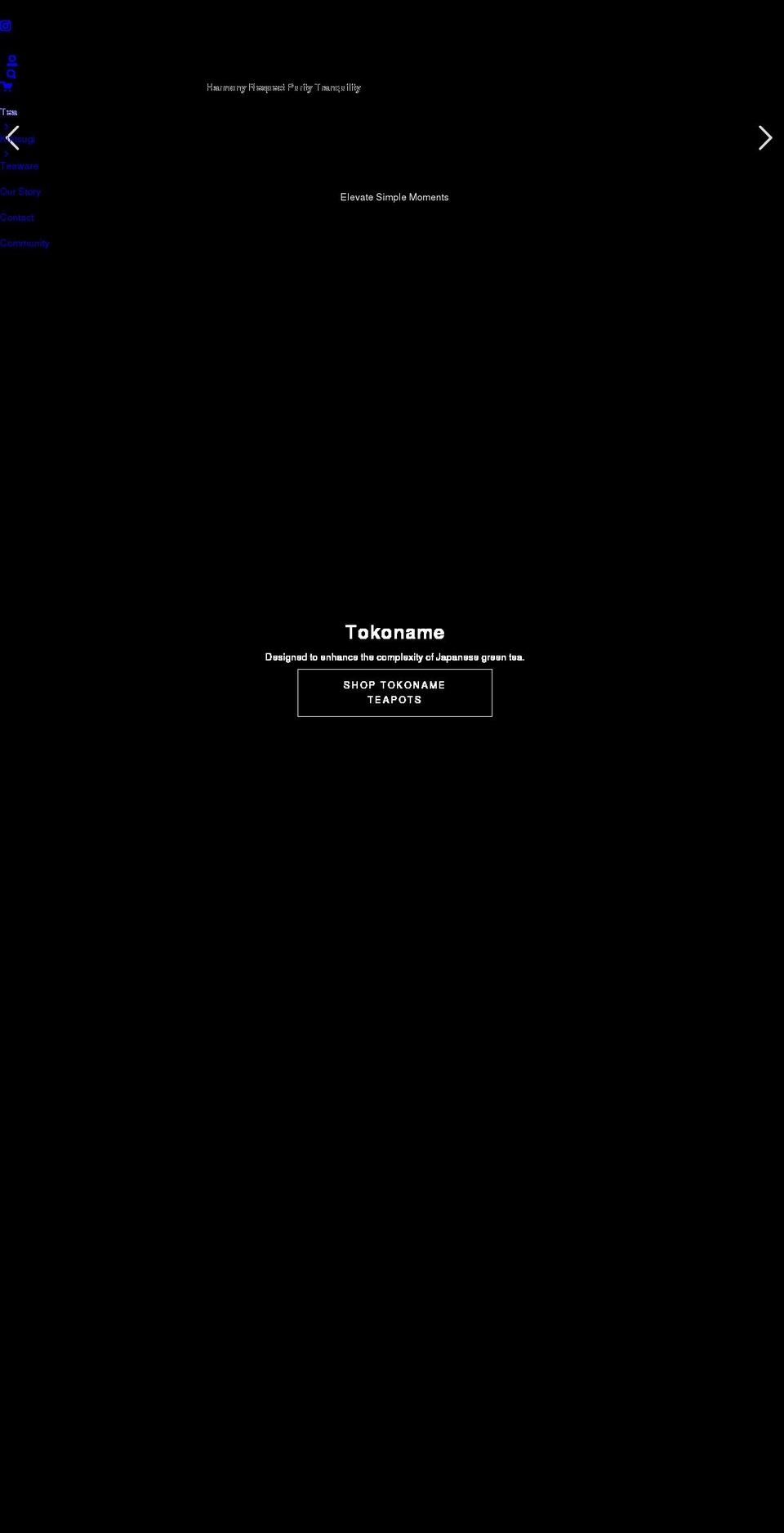 hikaritea.com shopify website screenshot