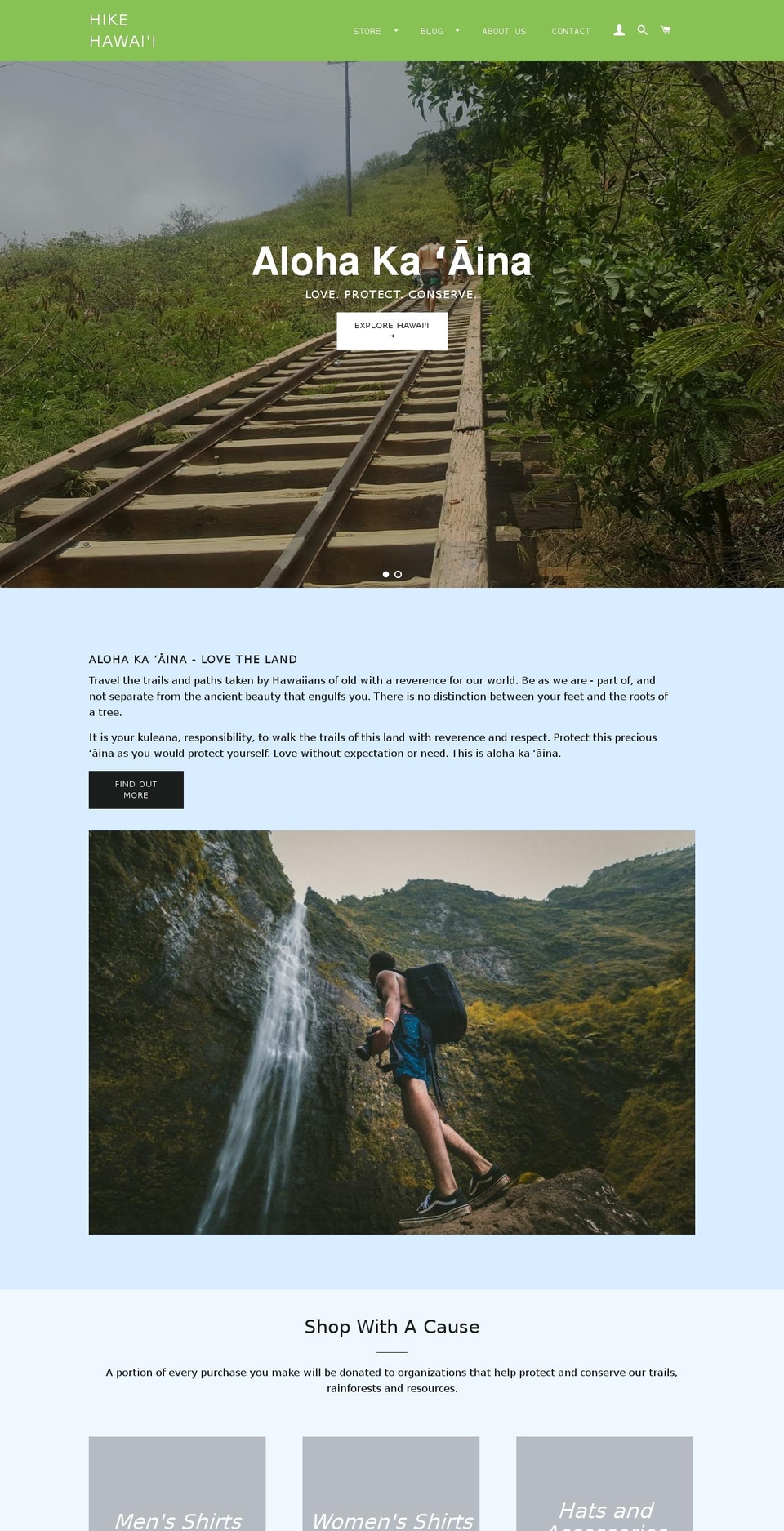 hike808.com — Shopify storefront screenshot