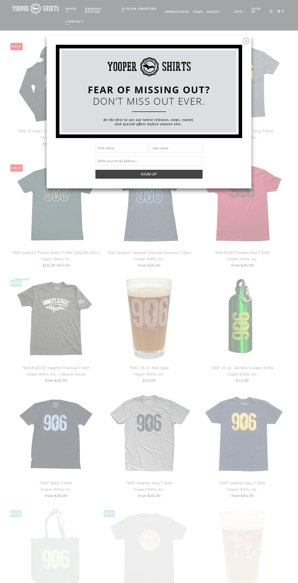hike906.com — Shopify storefront screenshot