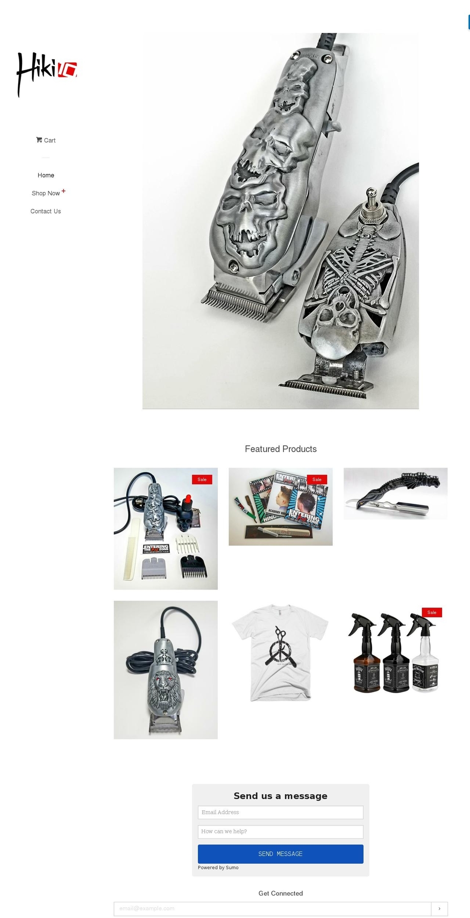 hiki10.com shopify website screenshot