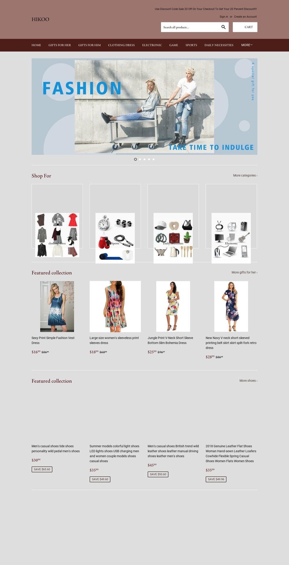 hikkoo.net shopify website screenshot