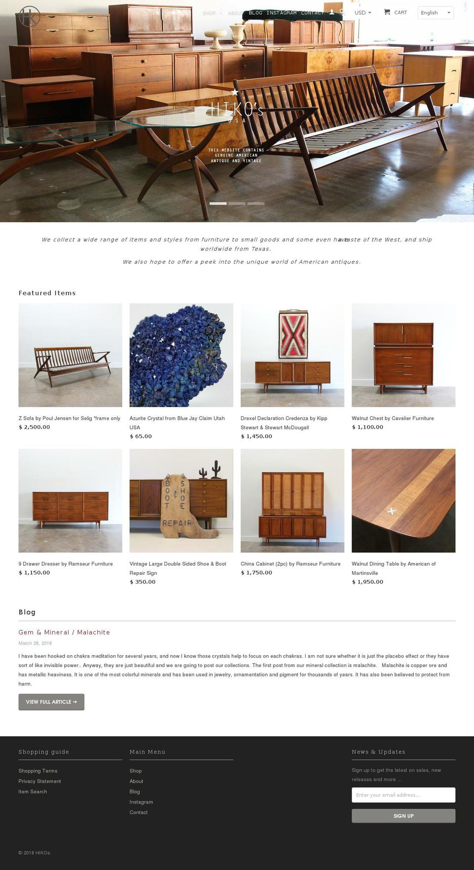 hikosusa.com shopify website screenshot