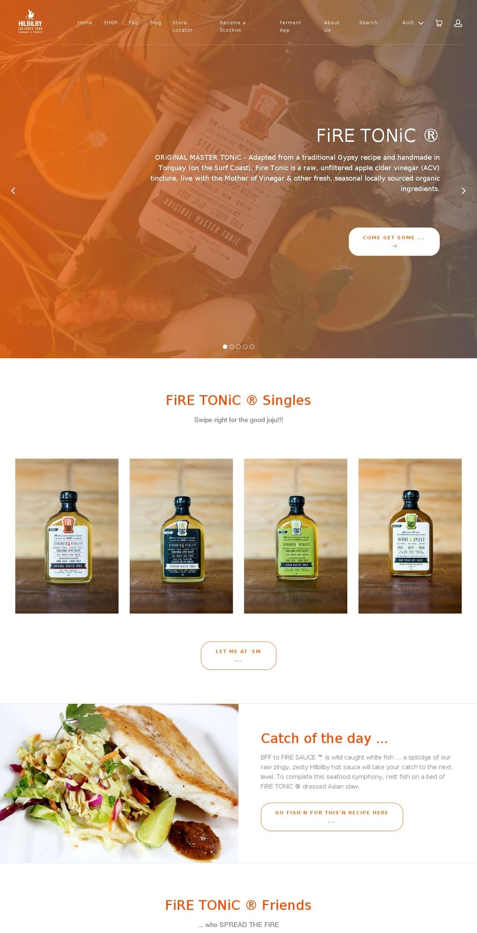 hilbilby.com — Shopify storefront screenshot