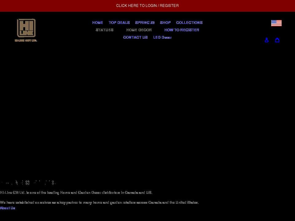 hilinewholesale.com shopify website screenshot