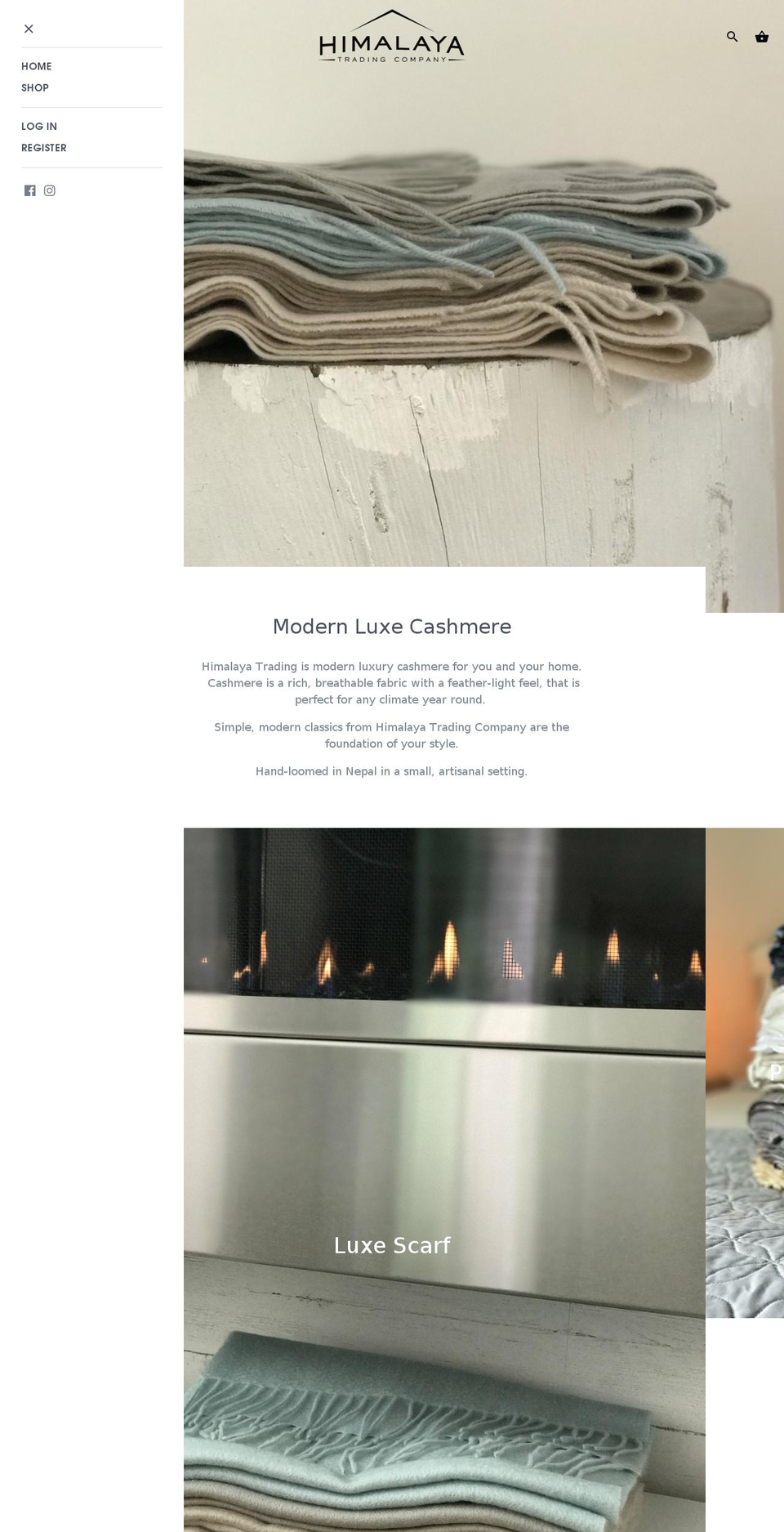 himalayatradingny.com — Shopify storefront screenshot
