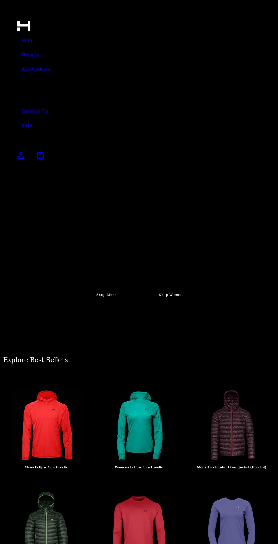 himali.com shopify website screenshot