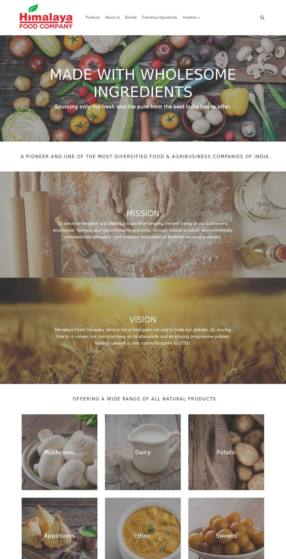 Himalya Int Shopify theme site example himalyainternational.com