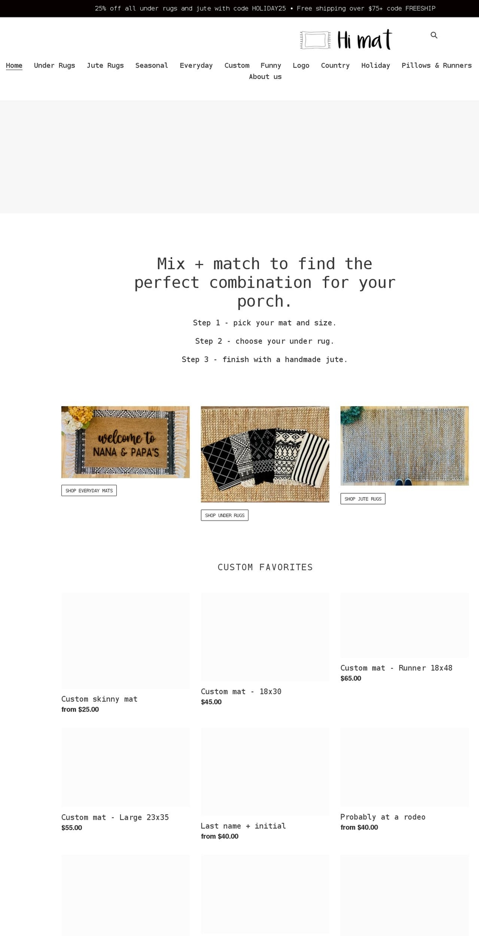 himatcompany.com shopify website screenshot