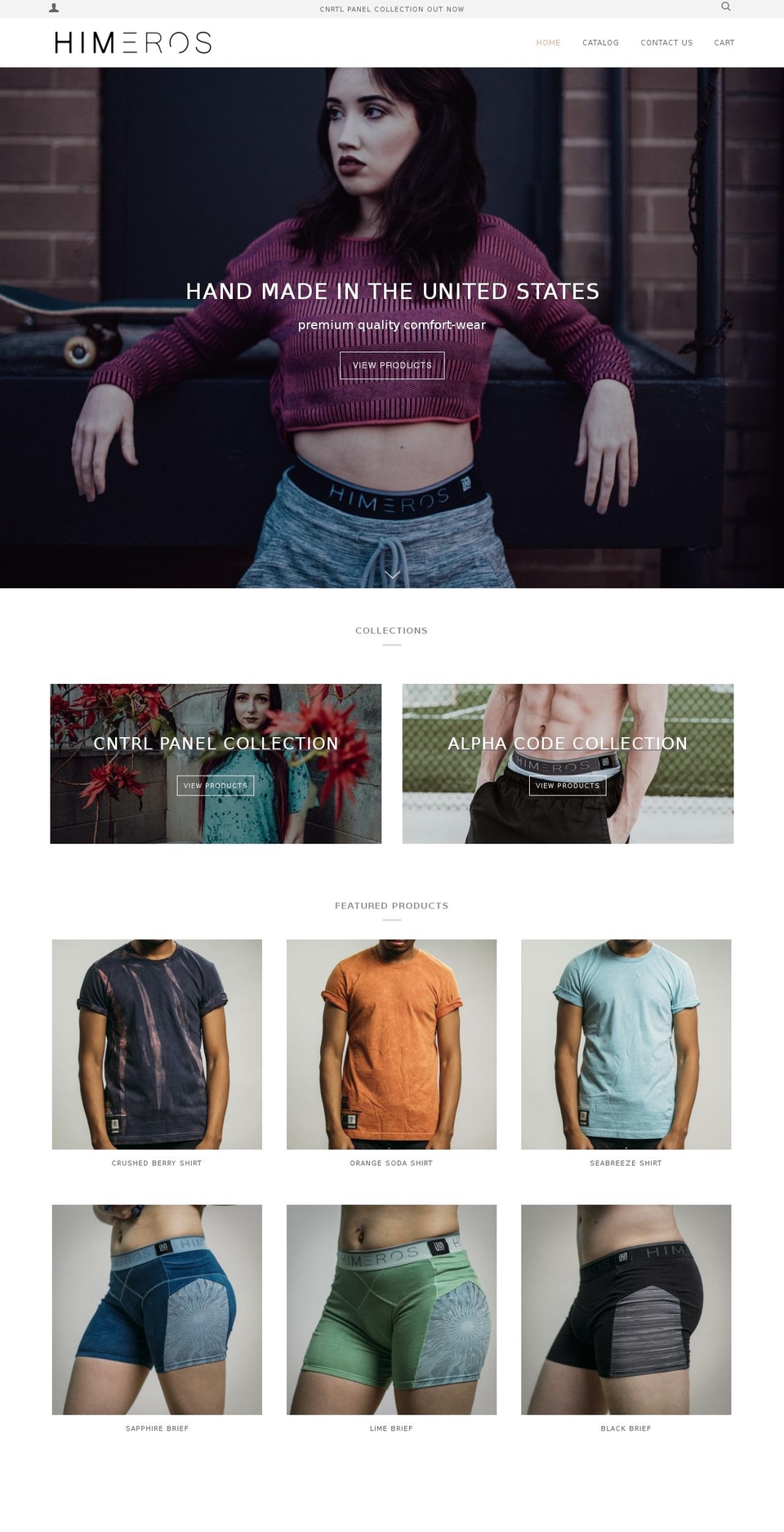 himerosbrand.com — Shopify store on .com