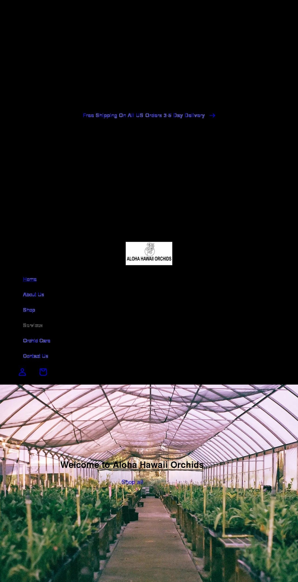 hiorchids.myshopify.com shopify website screenshot