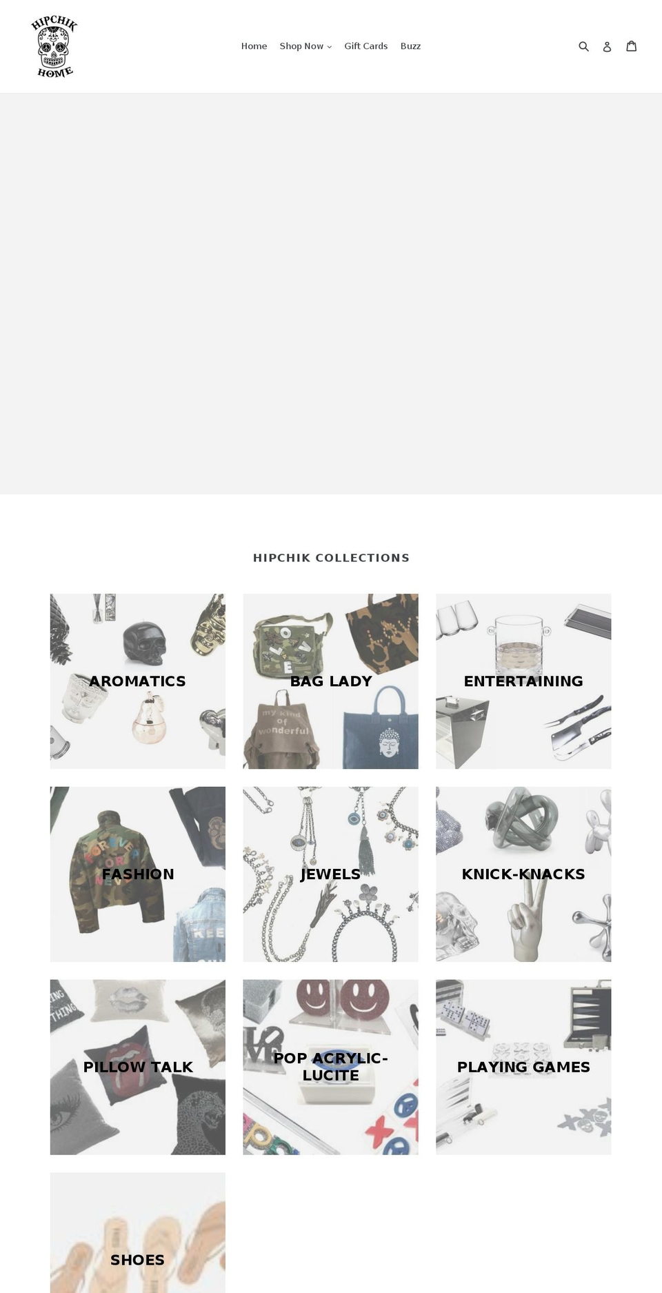 hipchik.com shopify website screenshot
