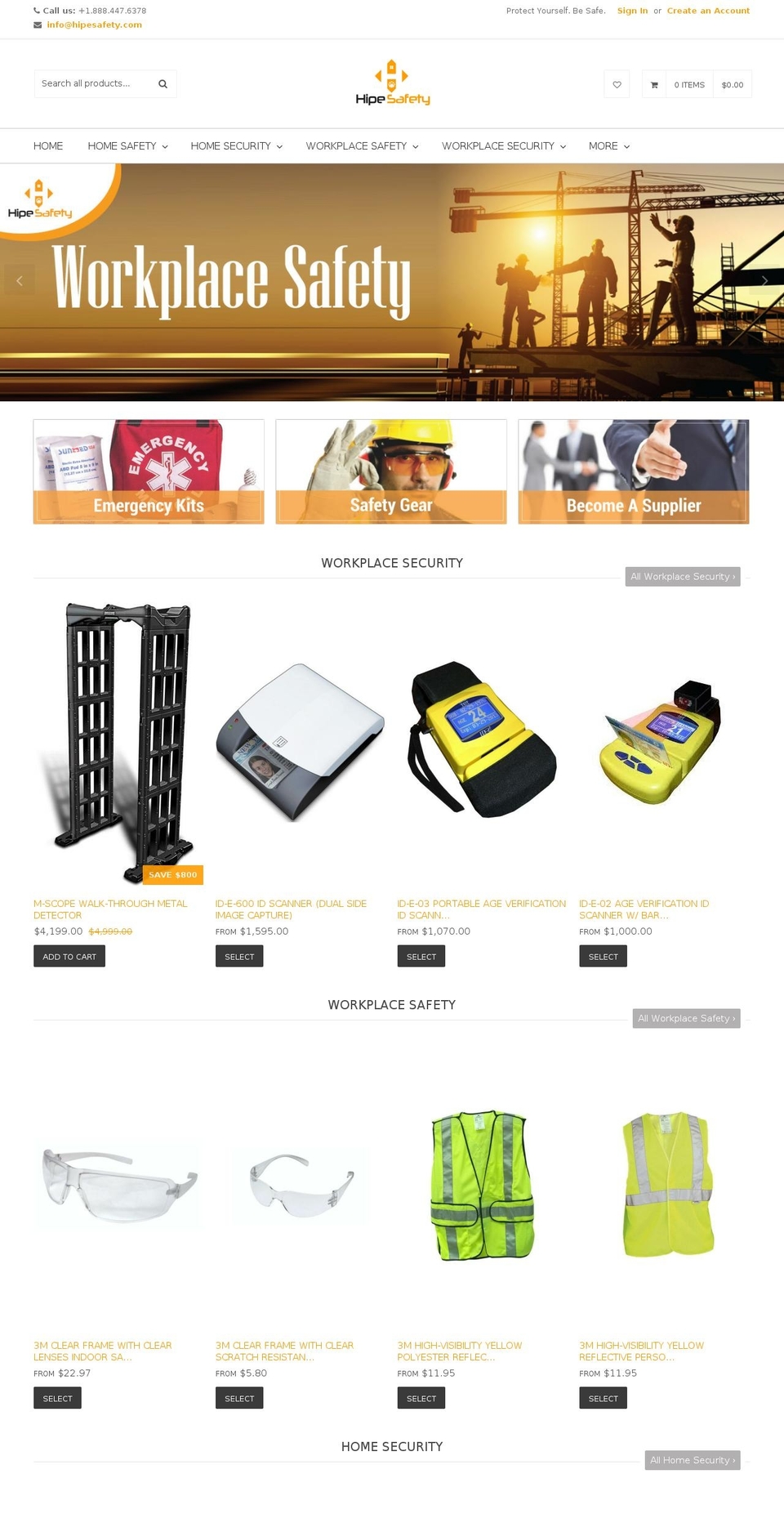 qrack-v1-5-3 Shopify theme site example hipesafety.com