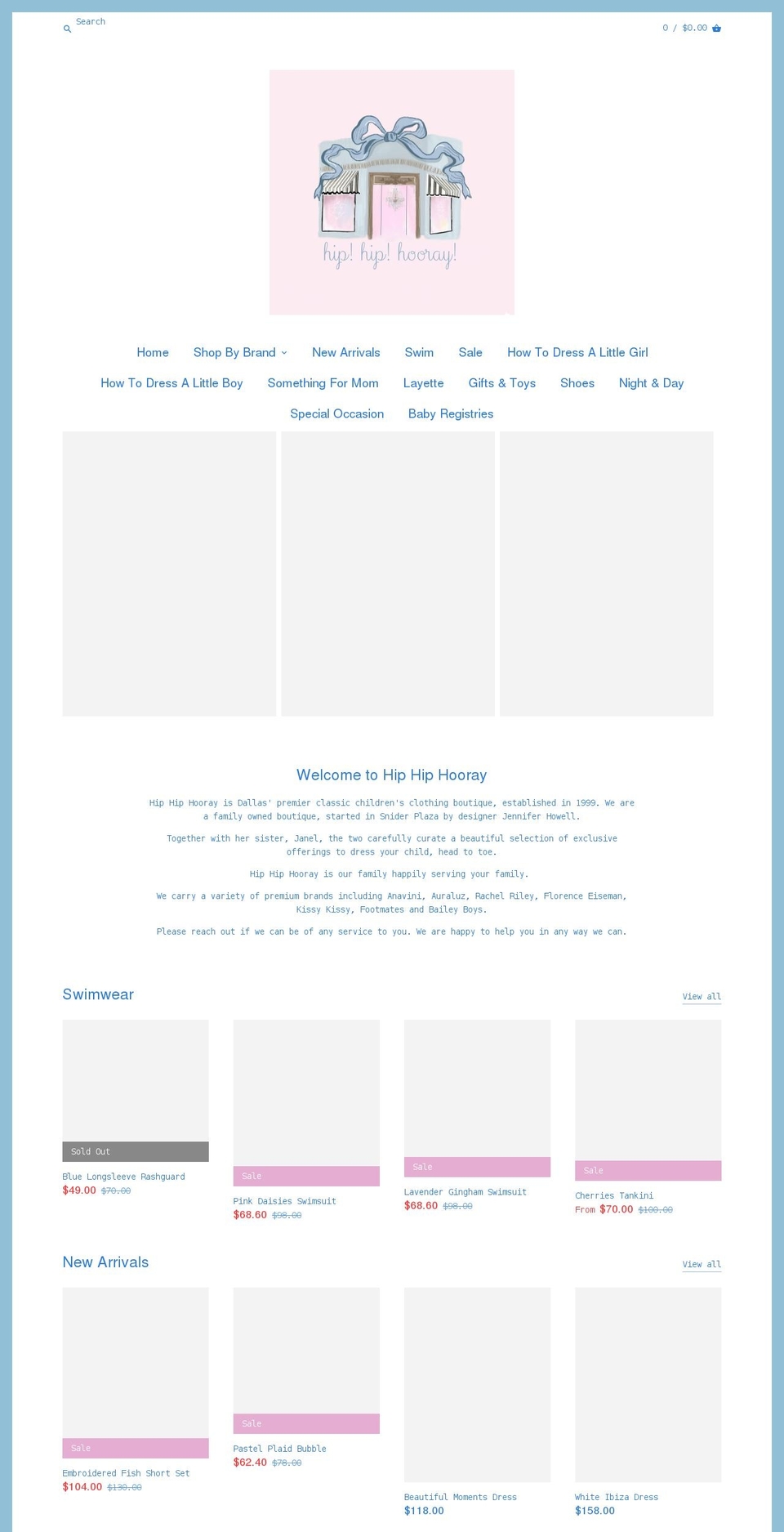 hiphiphooraydallas.com shopify website screenshot