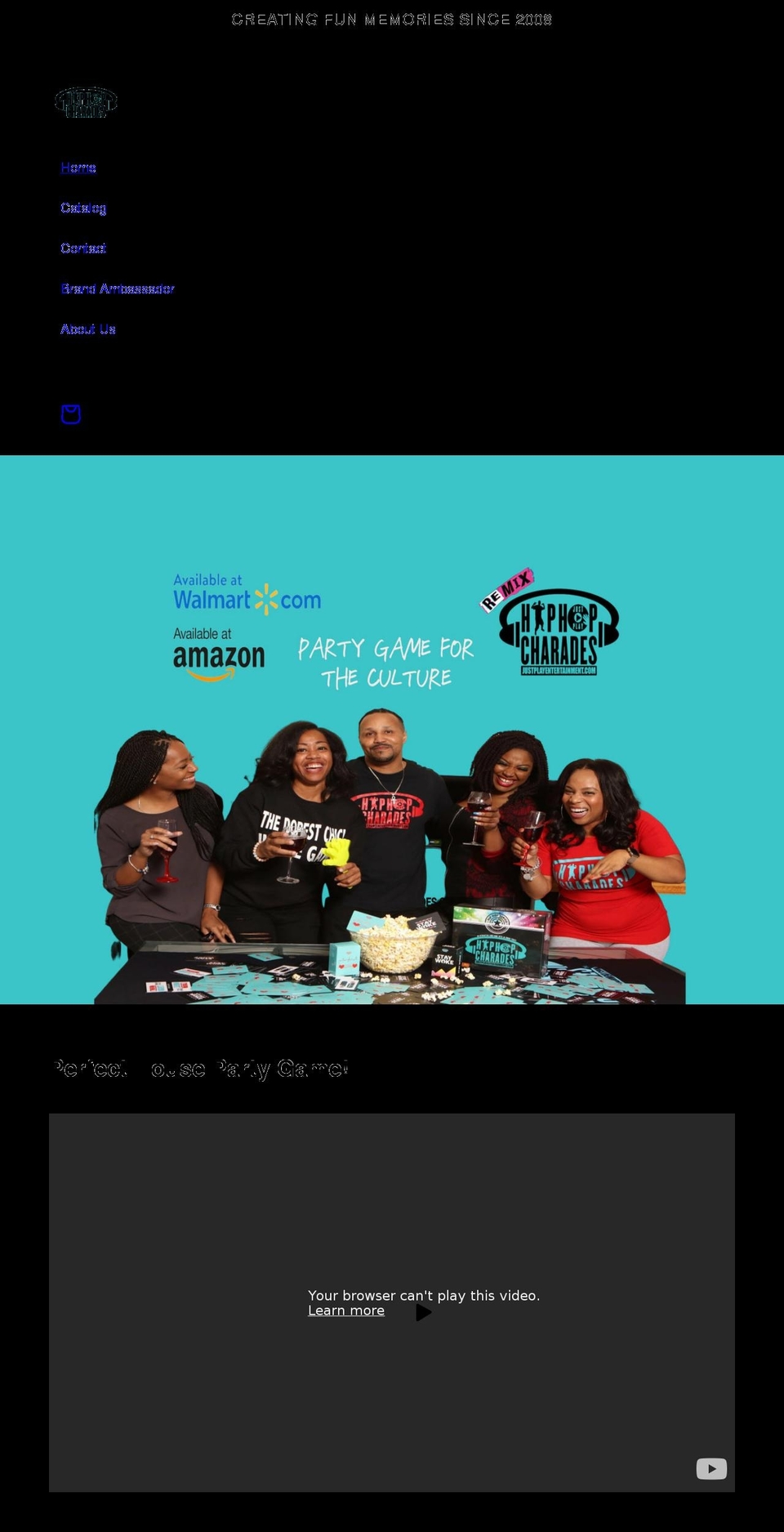hiphopcharades.com shopify website screenshot