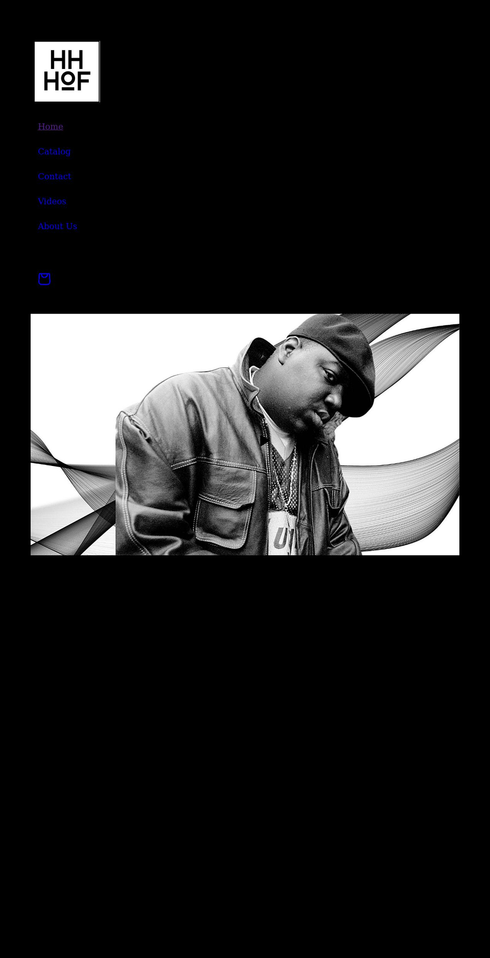 hiphophalloffame.com shopify website screenshot