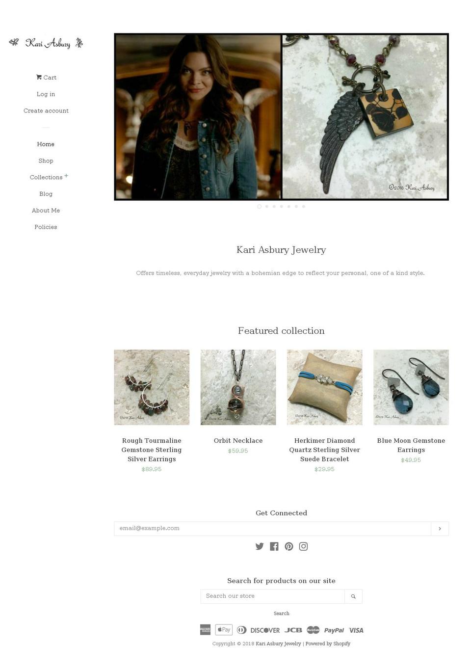 hippiechickjewelrydesign.com — Shopify storefront screenshot