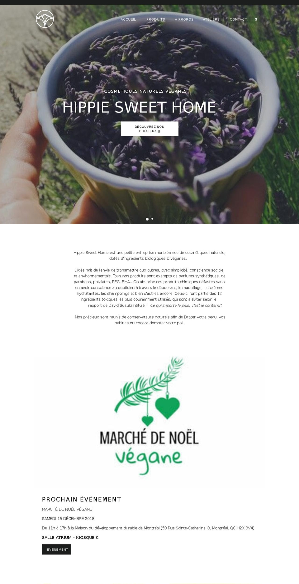 hippiesweethome.com shopify website screenshot