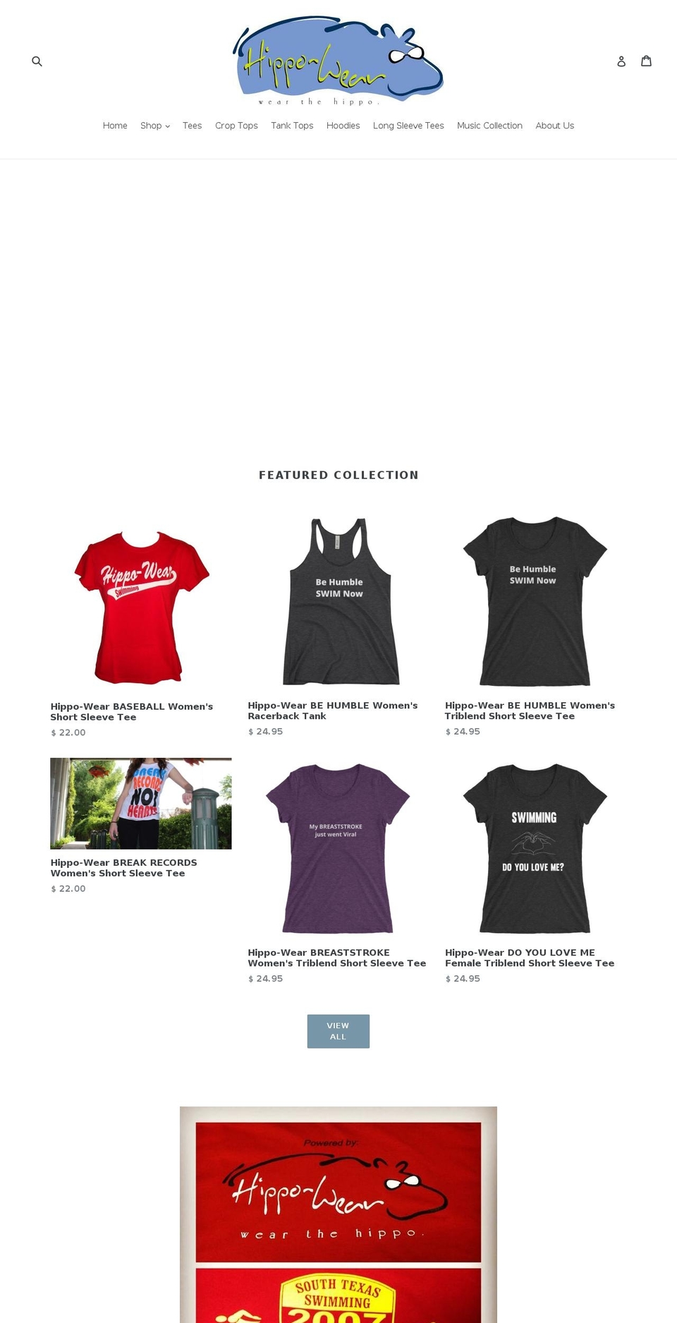 hippo-wear.com shopify website screenshot