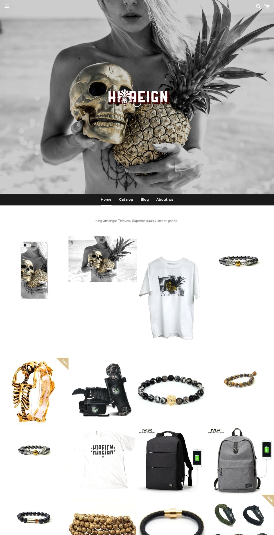 hireign.com shopify website screenshot