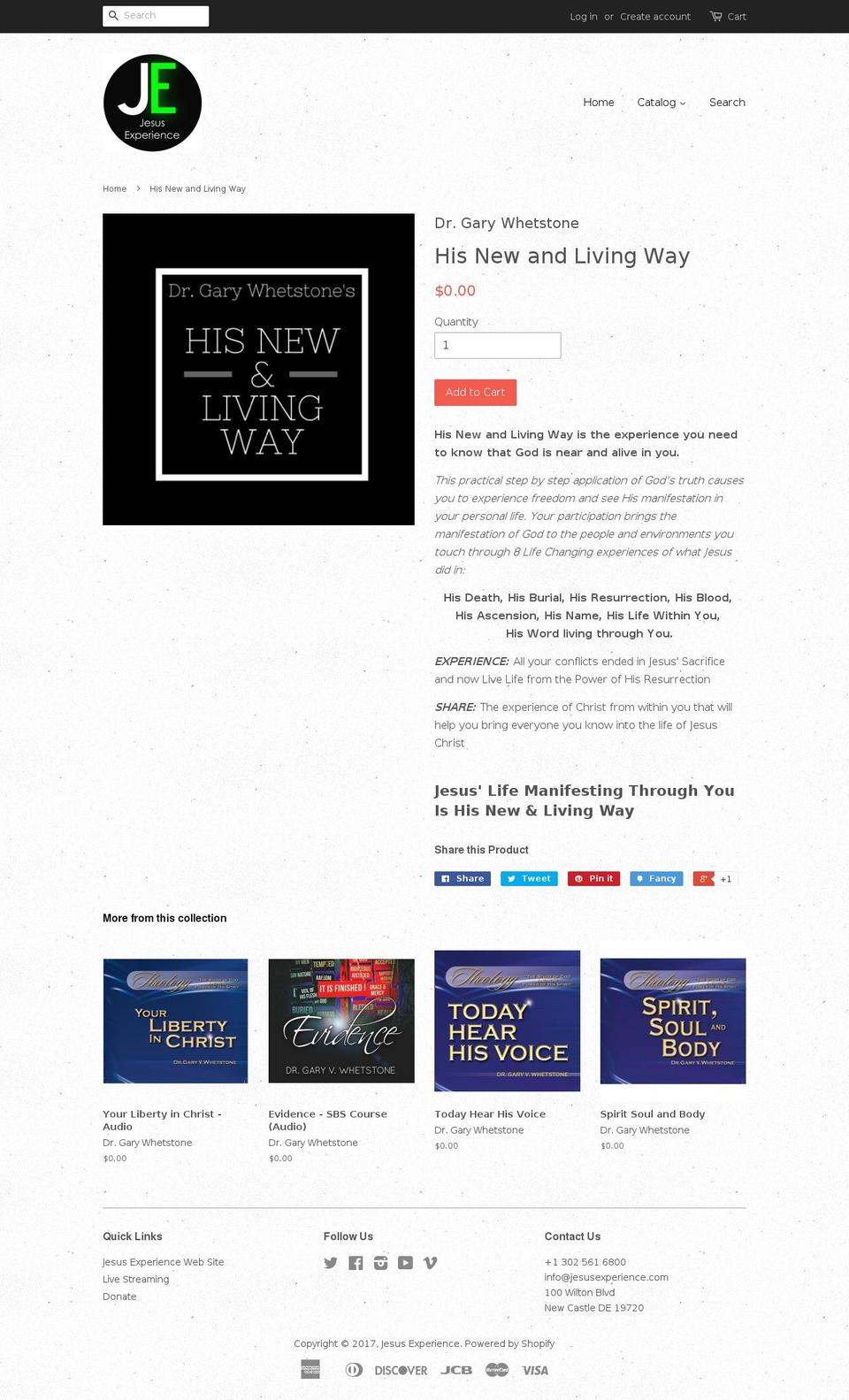 hisnewandlivingway.com shopify website screenshot