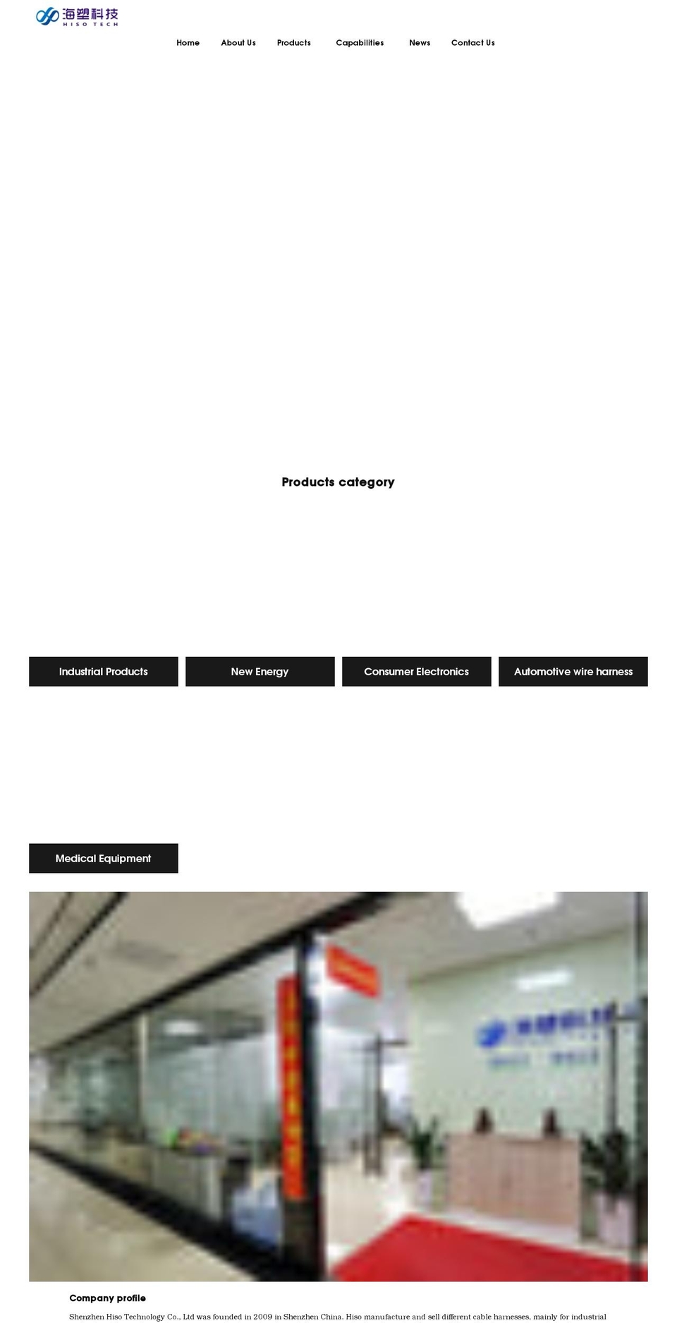hiso-tech.com shopify website screenshot
