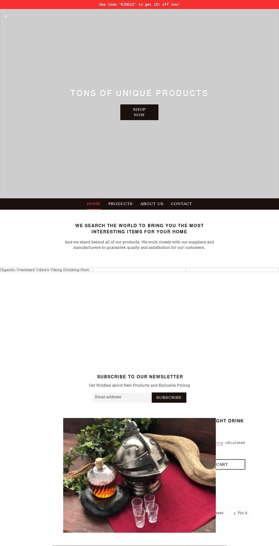 historicaldecor.com shopify website screenshot