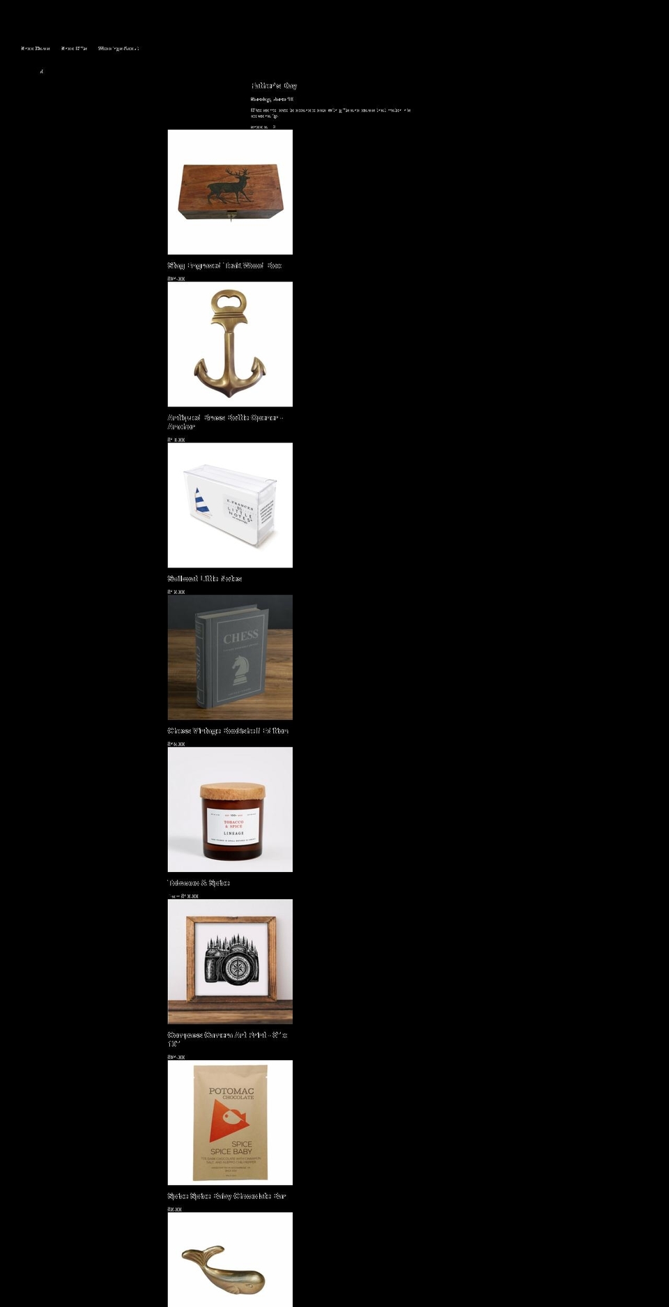 hitchcockpaper.com shopify website screenshot