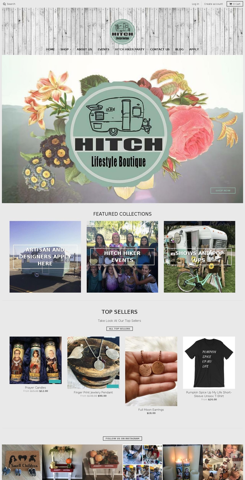 hitchli.com shopify website screenshot