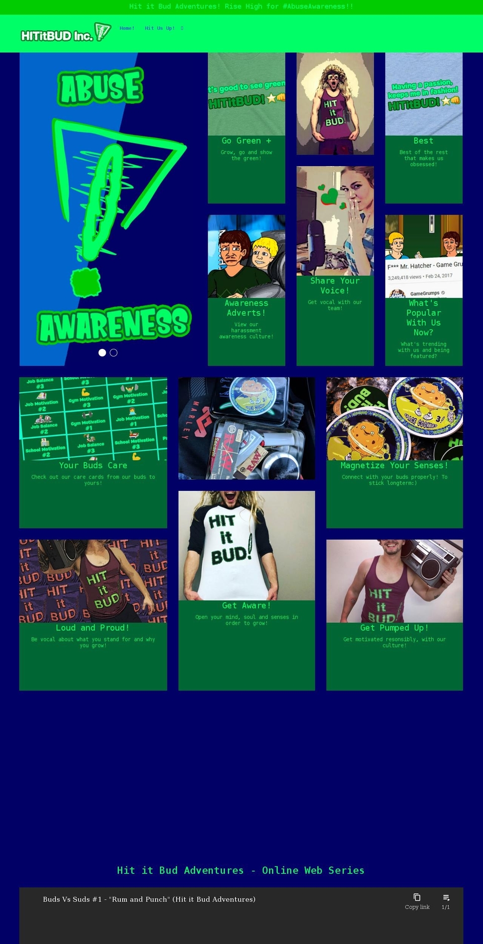 hititbud.com — Shopify storefront screenshot