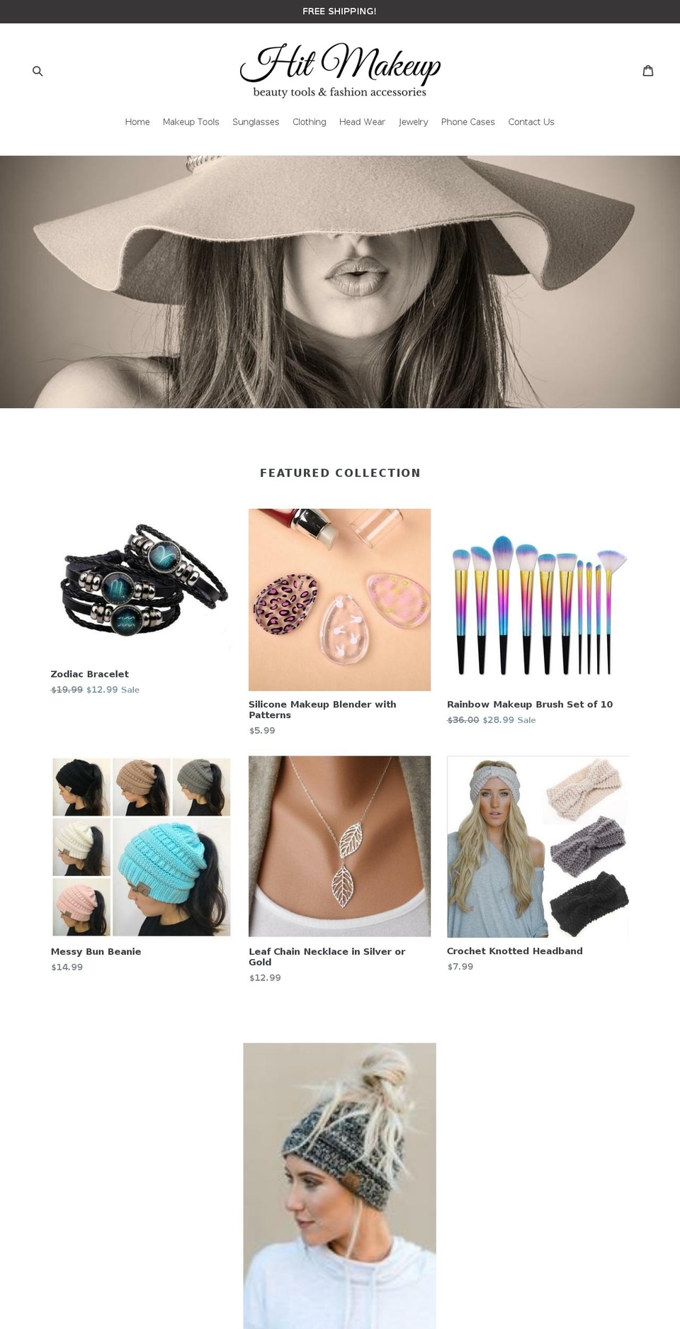 hitmakeup.com — Shopify storefront screenshot