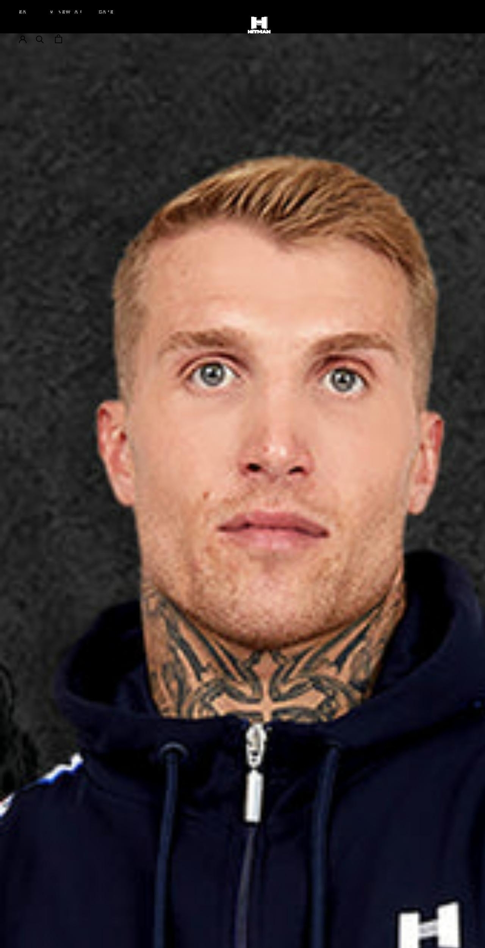 hitmansportswear.com shopify website screenshot